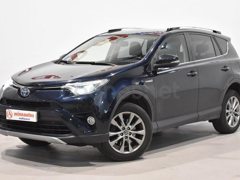 Usado Toyota RAV4 Hybrid Advance 197 CV (144 kW) 2017 Azul SUV