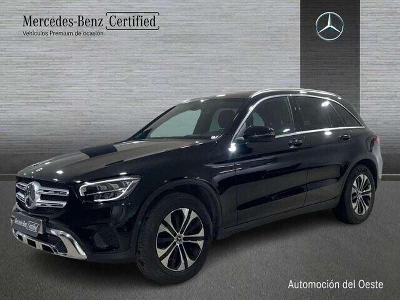 Usado Mercedes GLC220 196 CV (144 kW) 2021 Negro SUV