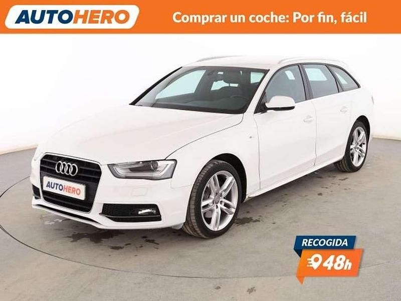 Usado Audi A4 S-Line 150 CV (110 kW) 2015 Blanco Familiar
