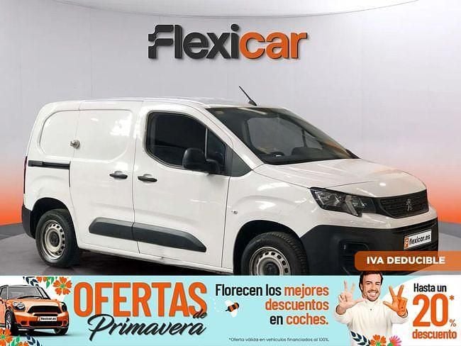 Usado Peugeot Partner S 102 CV (75 kW) 2021 Blanco Monovolumen