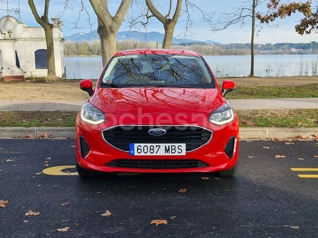 Usado Ford Fiesta Trend 75 CV (55 kW) 2022 Rojo Berlina