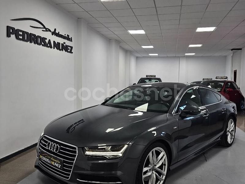 Gris / plata Usado 2016 Audi A7 Sportback S-Line Utilitario | 24.000 € (Precio justo) - Imagen 1/4