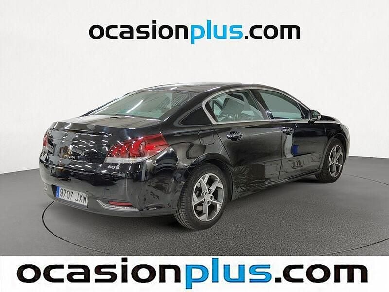 Usado Peugeot 508 Allure 181 CV (133 kW) 2017 Negro Berlina