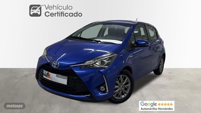 Azul Usado 2018 Toyota Yaris Hybrid Active Berlina | 15.480 € (Precio justo) - Imagen 1/4