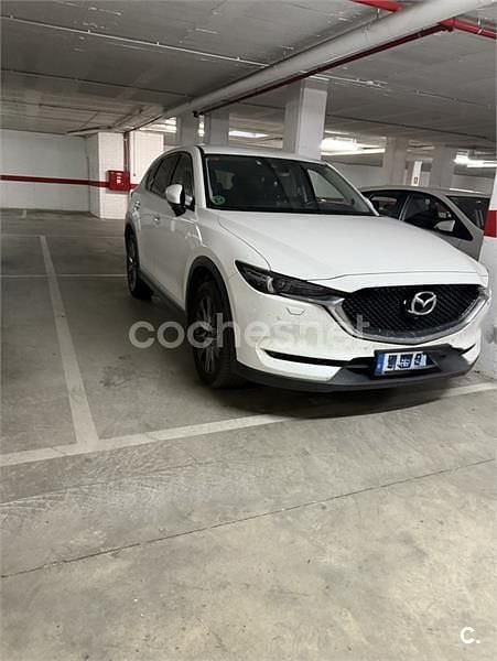 Blanco Usado 2019 Mazda CX-5 SUV | 20.000 € (Precio justo) - Imagen 1/4