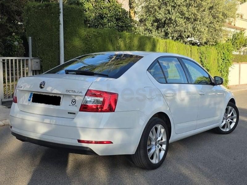 Brugt Skoda Octavia Style 110 HK (80 kW) 2017 Hvid Sedan