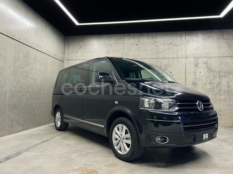 Negro Usado 2014 VW Multivan Highline Monovolumen | 27.700 € (Un poco caro) - Imagen 1/4