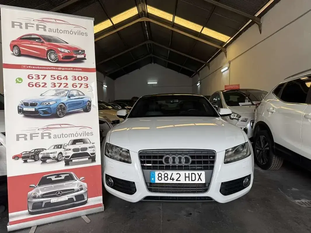 Usado Audi A5 S-Line 177 CV (130 kW) 2012 Blanco Coupe