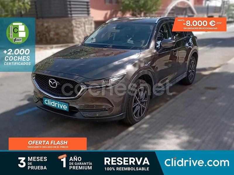 Gris / plata Usado 2018 Mazda CX-5 SUV | 15.390 € (Buen precio) - Imagen 1/3