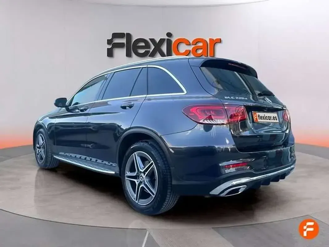 Usado Mercedes GLC220 194 CV (142 kW) 2022 Negro SUV
