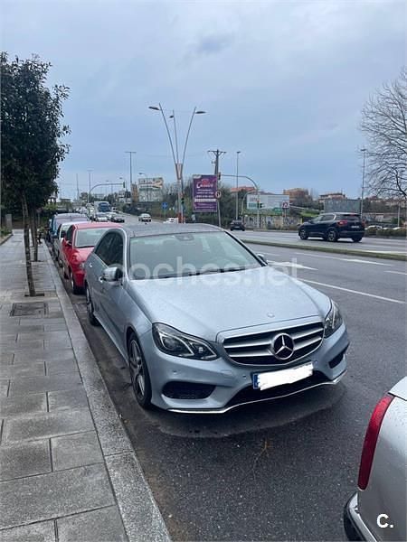 Usado Mercedes E220 Elegance 170 CV (125 kW) 2016 Gris / plata Berlina