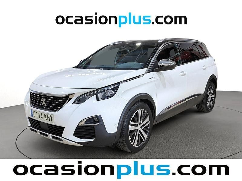 Blanco Usado 2018 Peugeot 5008 GT Monovolumen | 22.264 € (Precio justo) - Imagen 1/4