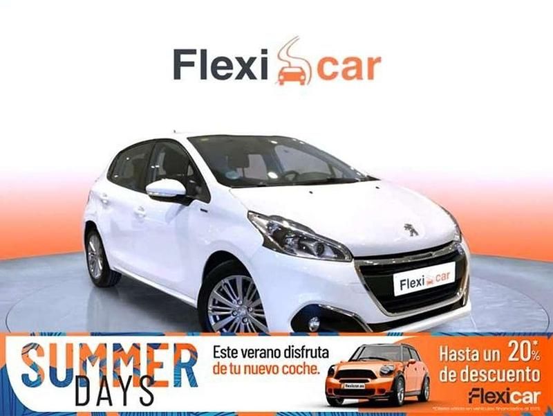 Blanco Usado 2018 Peugeot 208 Signature Sky Utilitario | 8790 € (Un poco caro) - Imagen 1/4