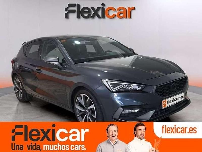 Gris Usado 2021 Seat Leon FR Berlina | 16.490 € (Precio justo) - Imagen 1/4