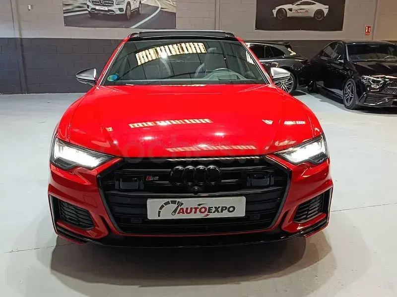 Usado Audi A6 S-Line 350 CV (257 kW) 2019 Rojo Familiar