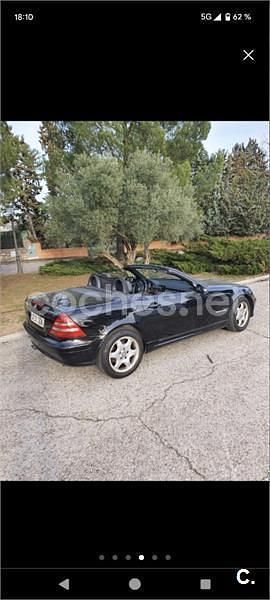 Usado Mercedes SLK230 197 CV (144 kW) 2004 Negro Descapotable