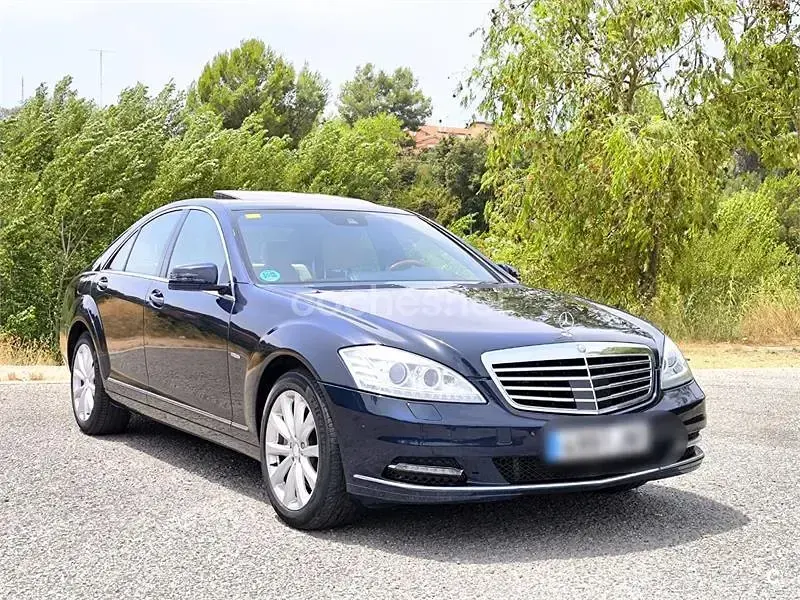 Usado Mercedes S350 258 CV (189 kW) 2012 Azul Berlina