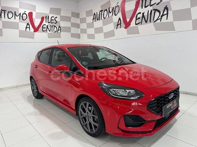 Rojo Usado 2023 Ford Fiesta ST-Line Berlina | 17.995 € (Un poco caro) - Imagen 1/4