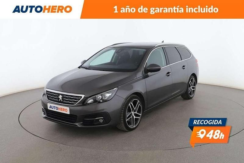 Gris Usado 2017 Peugeot 308 Allure Familiar | 11.899 € (Precio justo) - Imagen 1/3