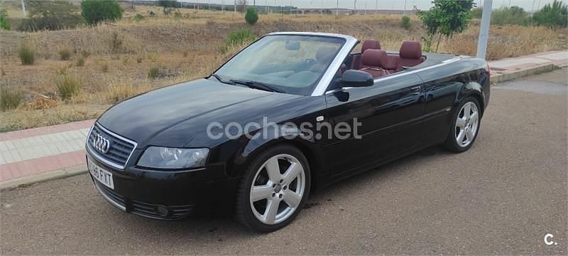 Negro Usado 2004 Audi A4 Cabriolet Descapotable | 5000 € (Precio justo) - Imagen 1/4