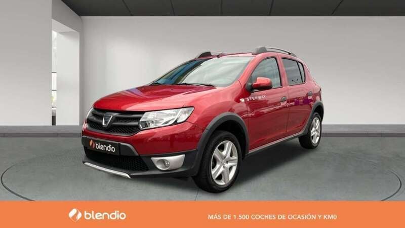 Rojo Usado 2013 Dacia Sandero Stepway Utilitario | 8900 € (Precio justo) - Imagen 1/4