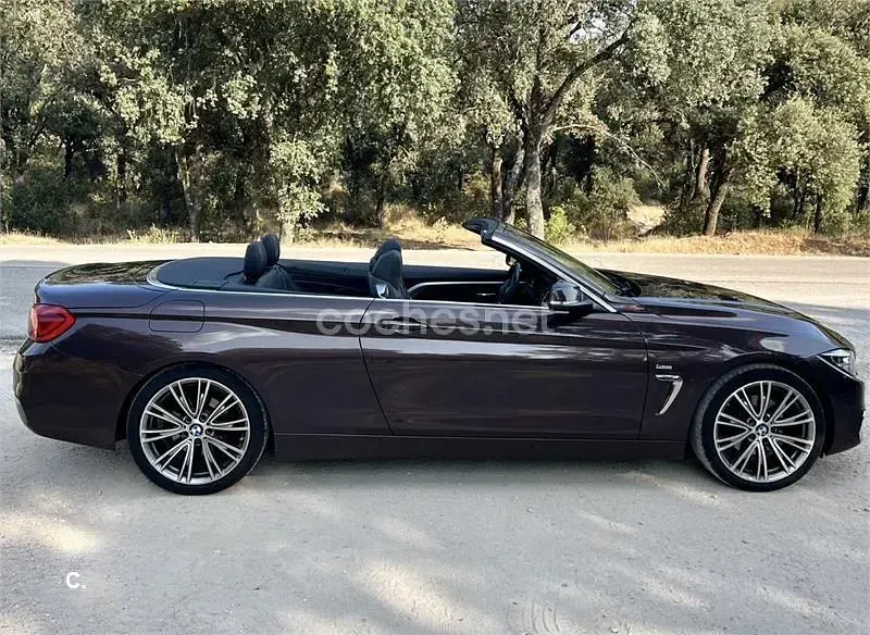 Usado BMW 420 Luxury Line 190 CV (139 kW) 2017 Marrón Descapotable