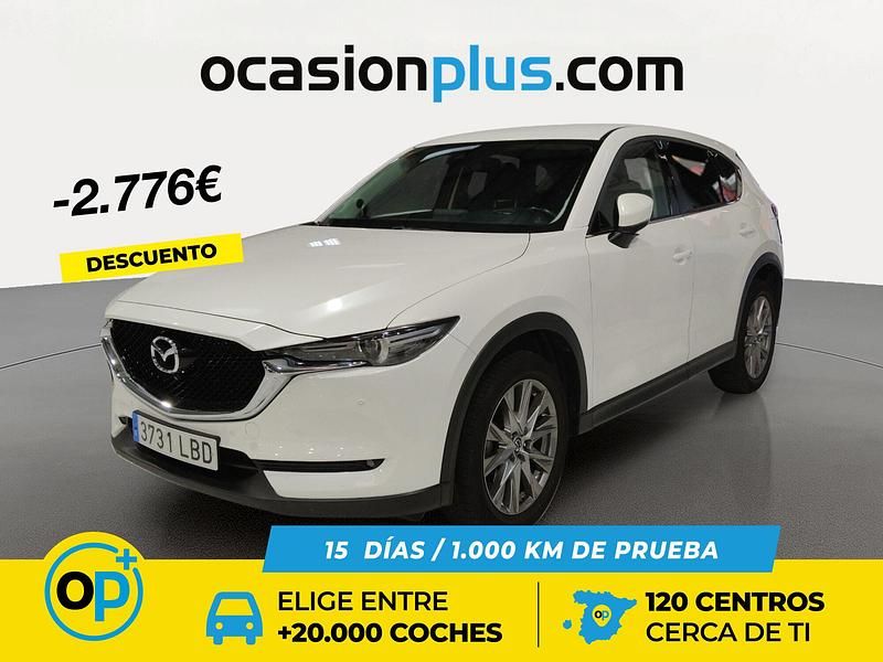 Usado Mazda CX-5 150 CV (110 kW) 2019 Blanco SUV