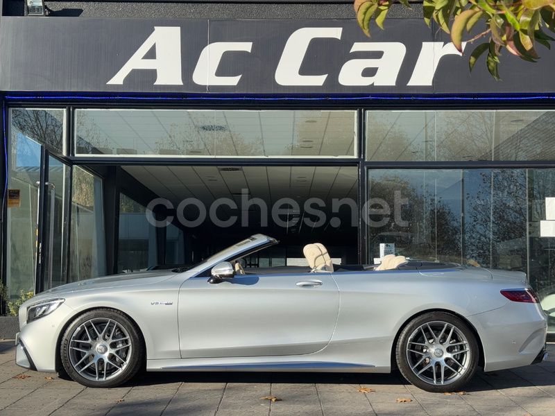 Gris / plata Usado 2020 Mercedes S63 AMG Descapotable | 119.900 € - Imagen 1/4