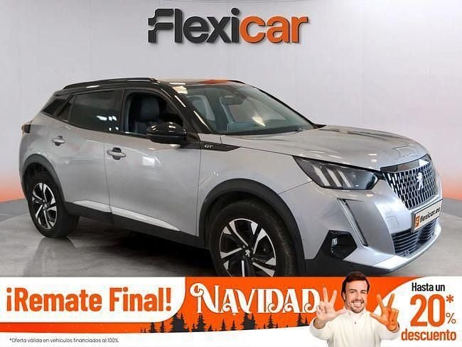 Gris Usado 2021 Peugeot 2008 GT SUV | 16.890 € (Precio justo) - Imagen 1/4