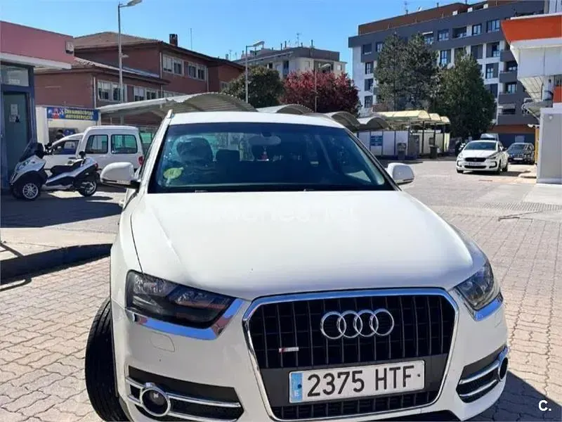Usado Audi Q3 S-Line 140 CV (102 kW) 2014 Blanco SUV