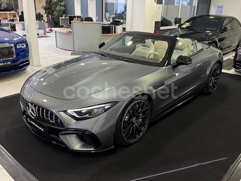 Gris / plata Usado 2023 Mercedes SL63 AMG AMG Descapotable | 165.900 € (Super precio) - Imagen 1/3