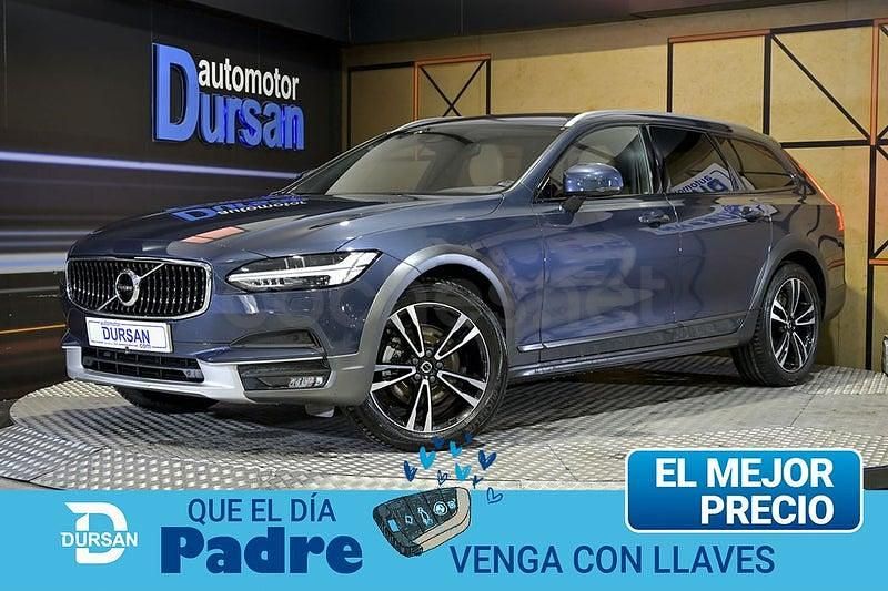 Usado Volvo V90 CC Pro 190 CV (139 kW) 2019 Azul Familiar