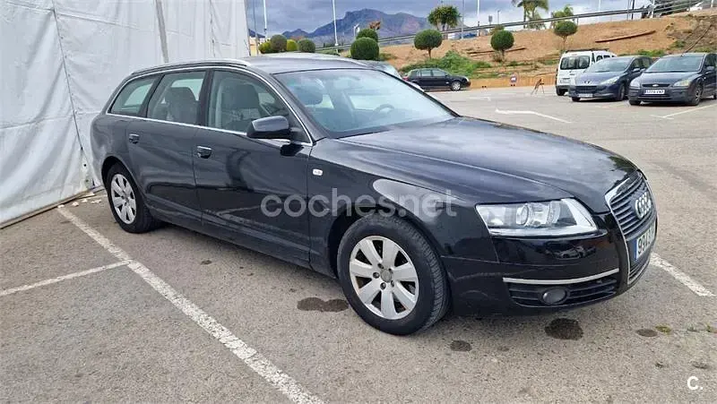Usado Audi A6 225 CV (165 kW) 2005 Negro Familiar