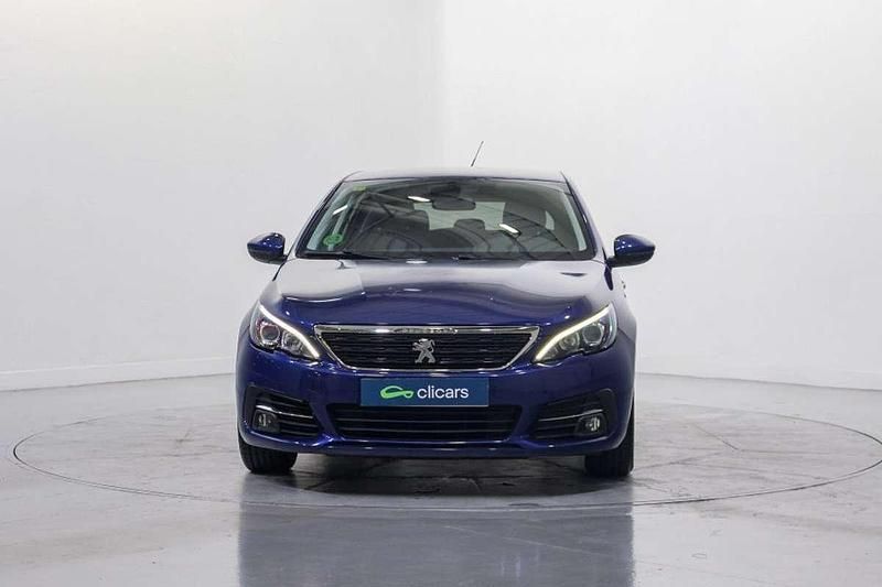 Usado Peugeot 308 Style 131 CV (96 kW) 2018 Azul Utilitario