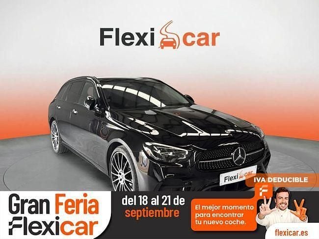 Negro Usado 2021 Mercedes E220 Familiar | 35.490 € (Precio justo) - Imagen 1/4