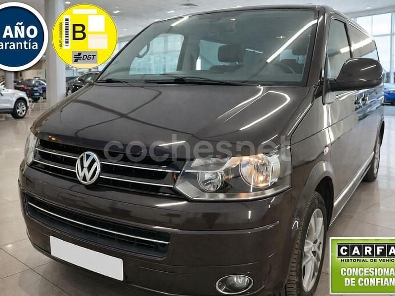 Violeta / lila Usado 2010 VW Multivan Highline Van | 18.990 € (Super precio) - Imagen 1/4