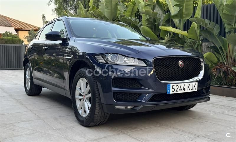 Azul Usado 2018 Jaguar F-Pace Prestige SUV | 21.000 € (Buen precio) - Imagen 1/2