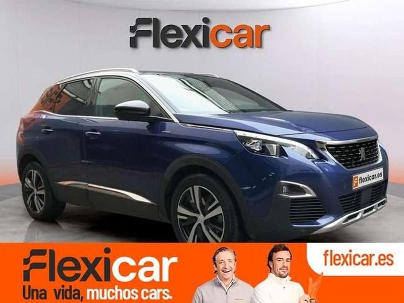 Azul Usado 2019 Peugeot 3008 GT-line SUV | 13.490 € (Super precio) - Imagen 1/4