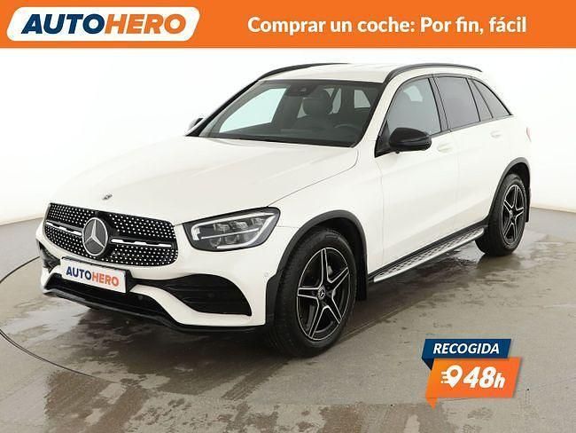 Blanco Usado 2021 Mercedes GLC200 AMG line SUV | 35.299 € (Super precio) - Imagen 1/3