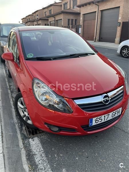Rojo Usado 2008 Opel Corsa Sport Berlina | 2650 € (Super precio) - Imagen 1/4