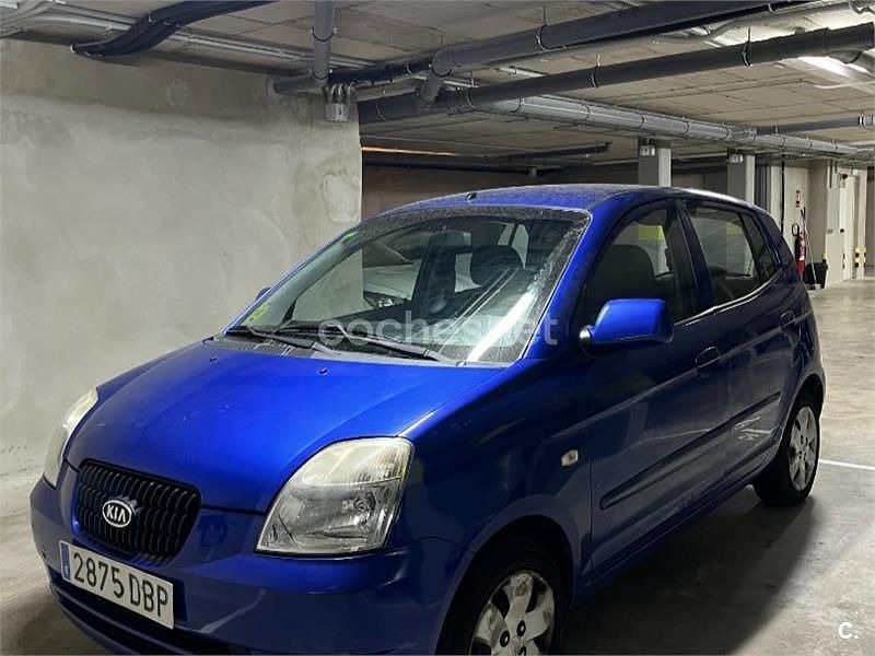 Azul Usado 2005 Kia Picanto LX Utilitario | 4500 € (Un poco caro) - Imagen 1/4