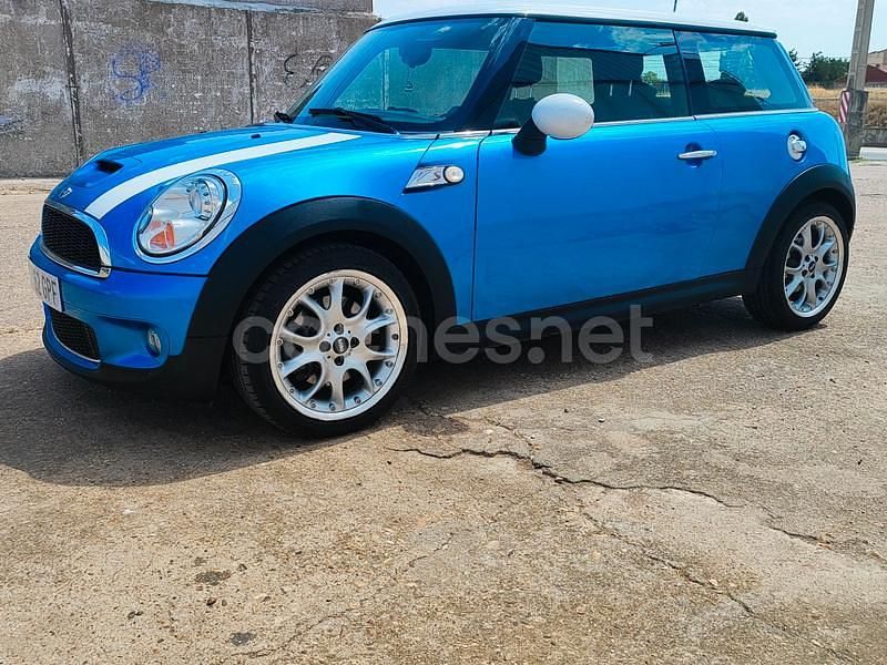 Usado Mini Cooper S 175 CV (128 kW) 2009 Azul Utilitario