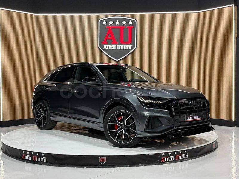 Usado Audi Q8 S-Line 286 CV (210 kW) 2018 Gris / plata SUV