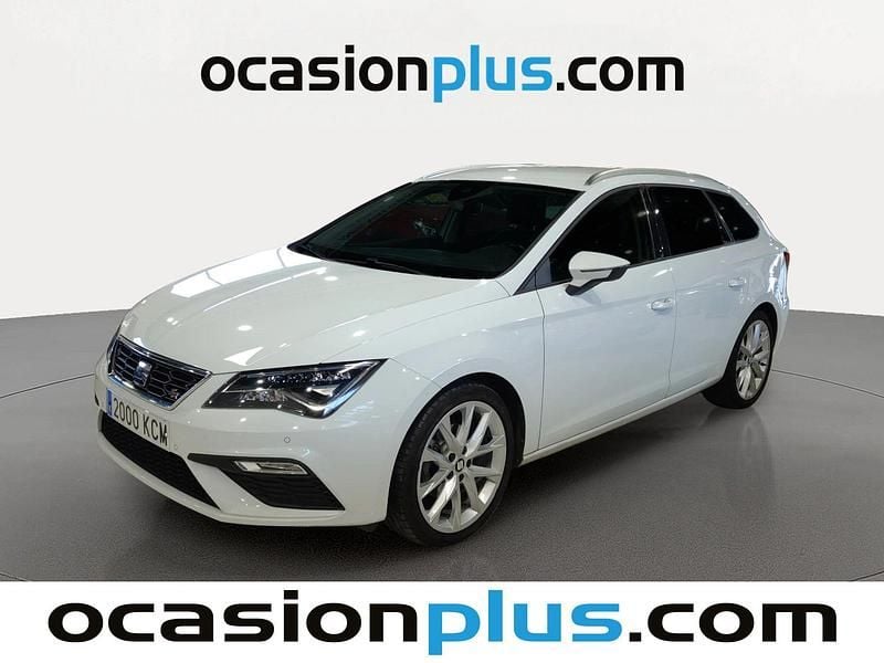 Blanco Usado 2017 Seat Leon FR Monovolumen | 15.990 € (Precio justo) - Imagen 1/4