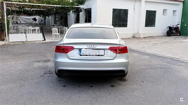 Usado Audi A5 Sportback S-Line 177 CV (130 kW) 2014 Gris / plata Utilitario