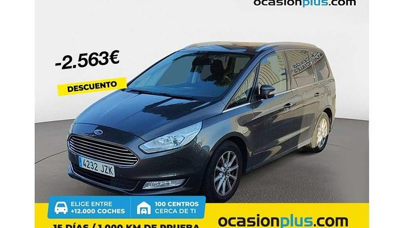 Gris Usado 2017 Ford Galaxy Titanium Monovolumen | 15.900 € (Precio justo) - Imagen 1/4