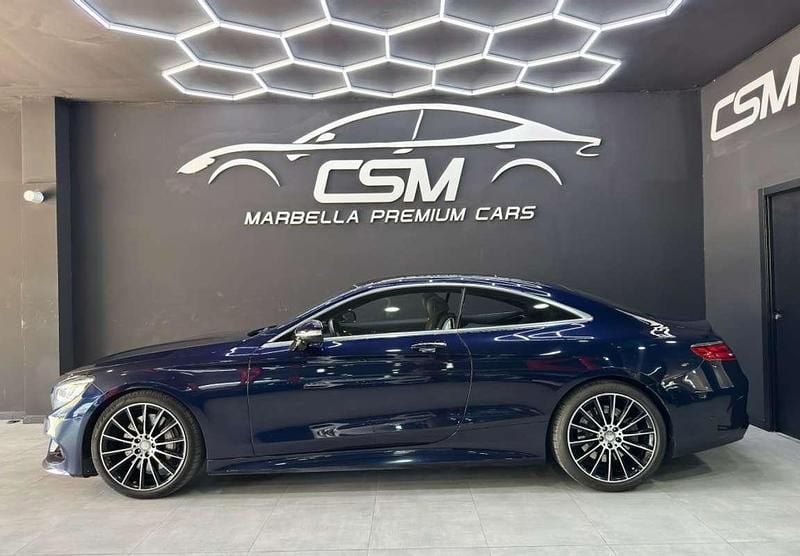 Usado Mercedes S500 455 CV (334 kW) 2016 Azul Berlina