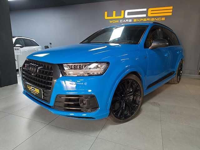 Azul Usado 2017 Audi SQ7 Ambiente SUV | 52.490 € (Un poco caro) - Imagen 1/4