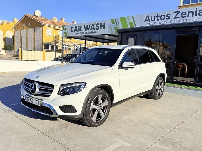 Usado Mercedes GLC220 170 CV (125 kW) 2015 Blanco SUV