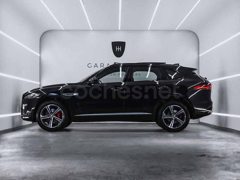 Usado Jaguar F-Pace S 300 CV (220 kW) 2018 Negro SUV